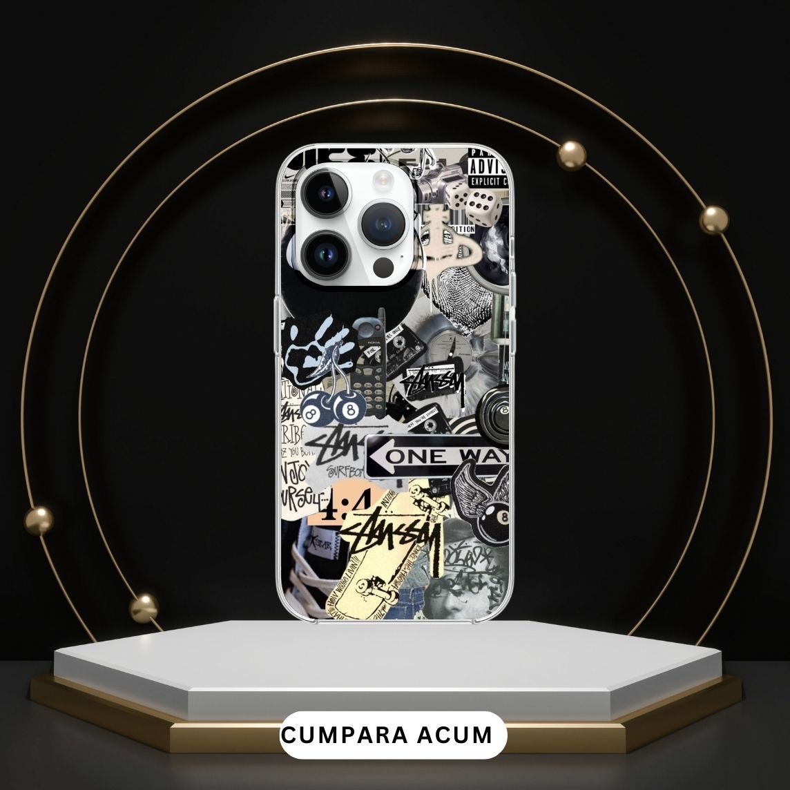 Husa Protectie Silicon MagSafe Design Modern GBG03HMP Iphone 14 Pro Max